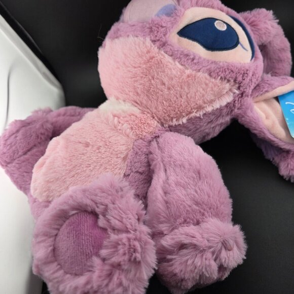 Disney Angel Plush Lilo & Stitch Pink Stuffed Toy 11" NWT Soft Cute Gift - Picture 10 of 10